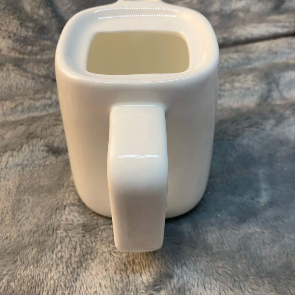 8oz ALESSI For DELTA Ceramic Individual Teapot. - Picture 3 of 15